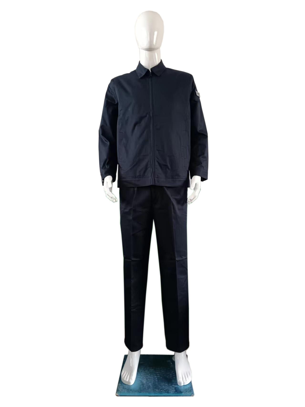 春秋工作服-全棉藏青